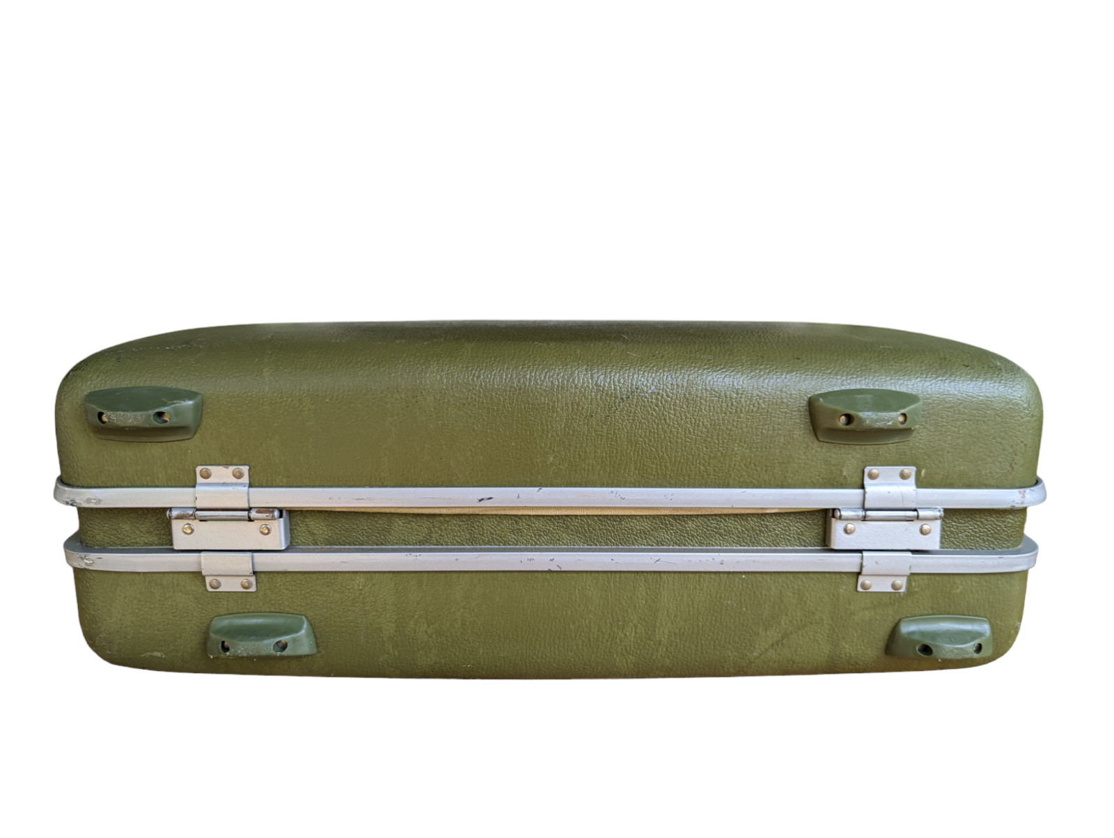 VTG Samsonite Royal Traveller Medalist Hard Shell Suitcase – 20×15 Avocado Green
