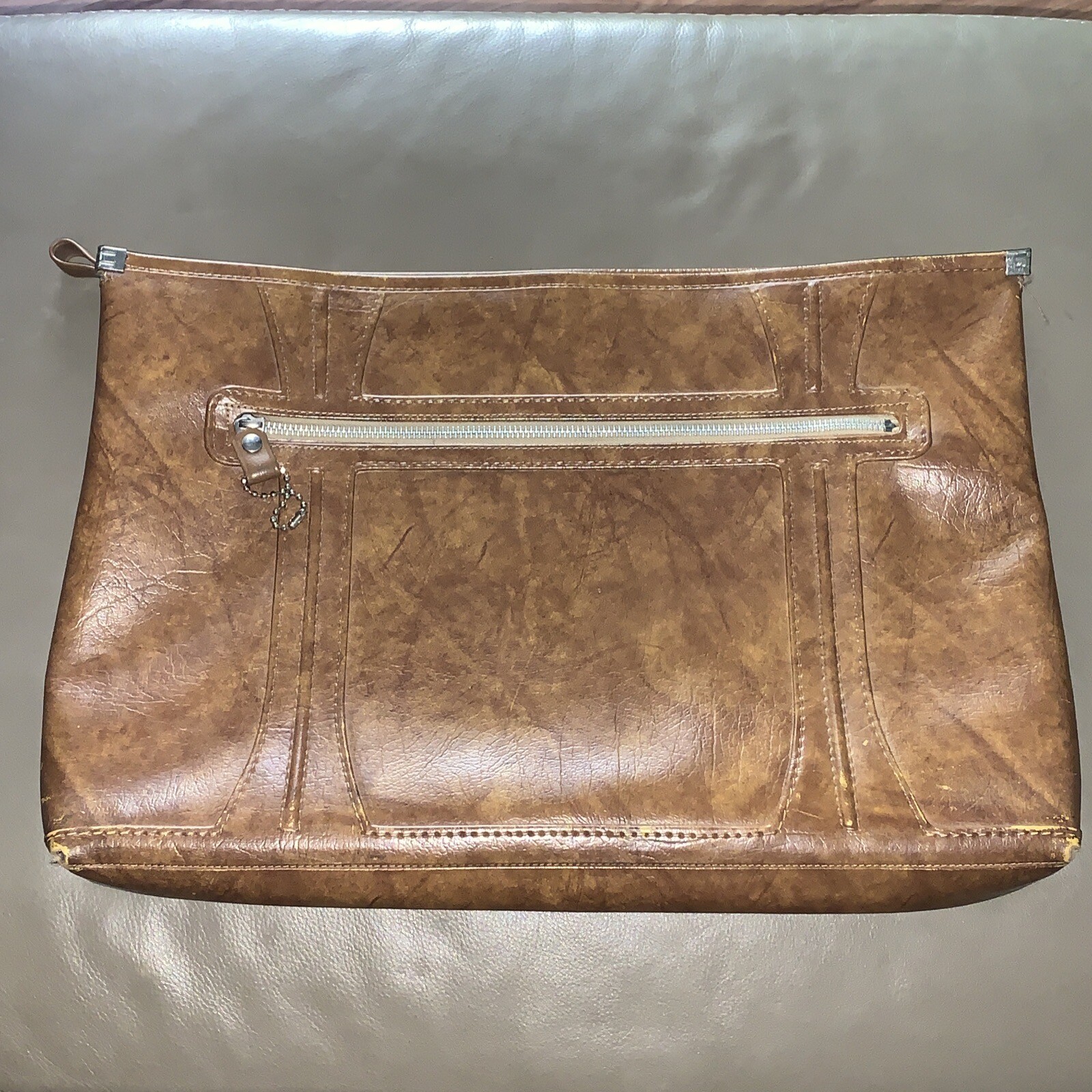 Vintage Attache Briefcase American Luggage 1975 Escort Bag No Handles VTG
