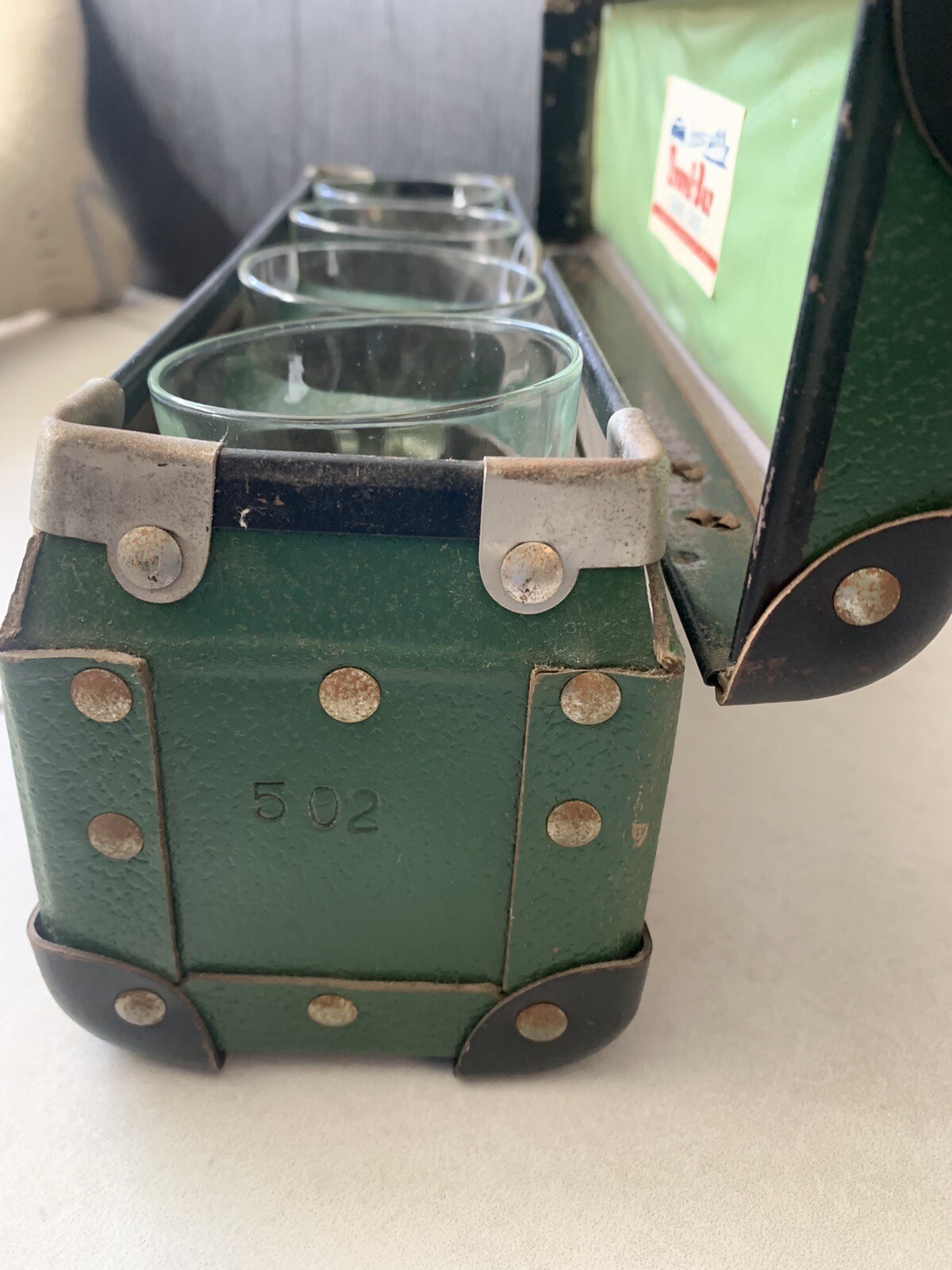 Vintage 1940’s Airlight Travel Bar