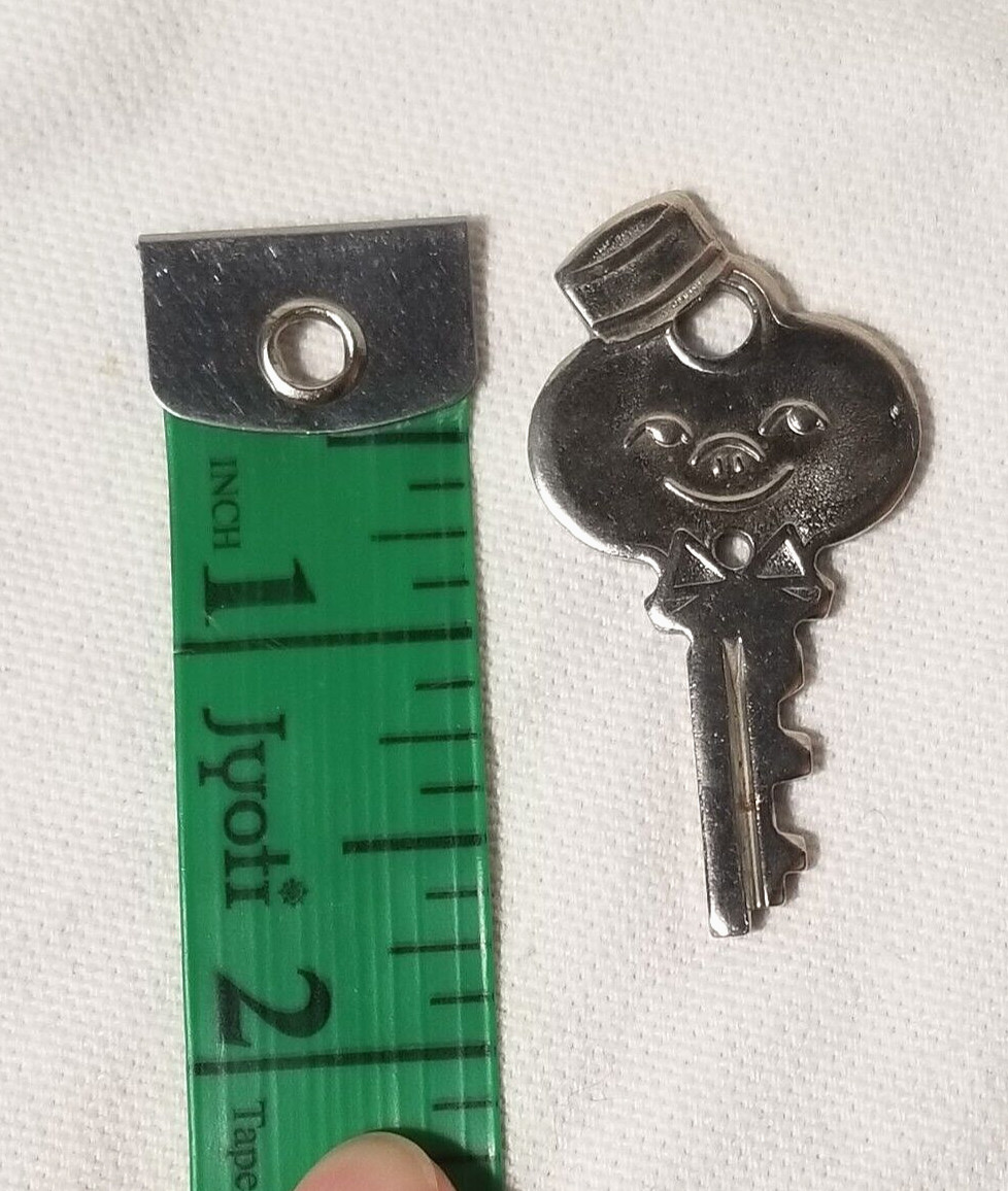 Vintage American Tourister Luggage Replacement Key Pendant Smiling Bellhop