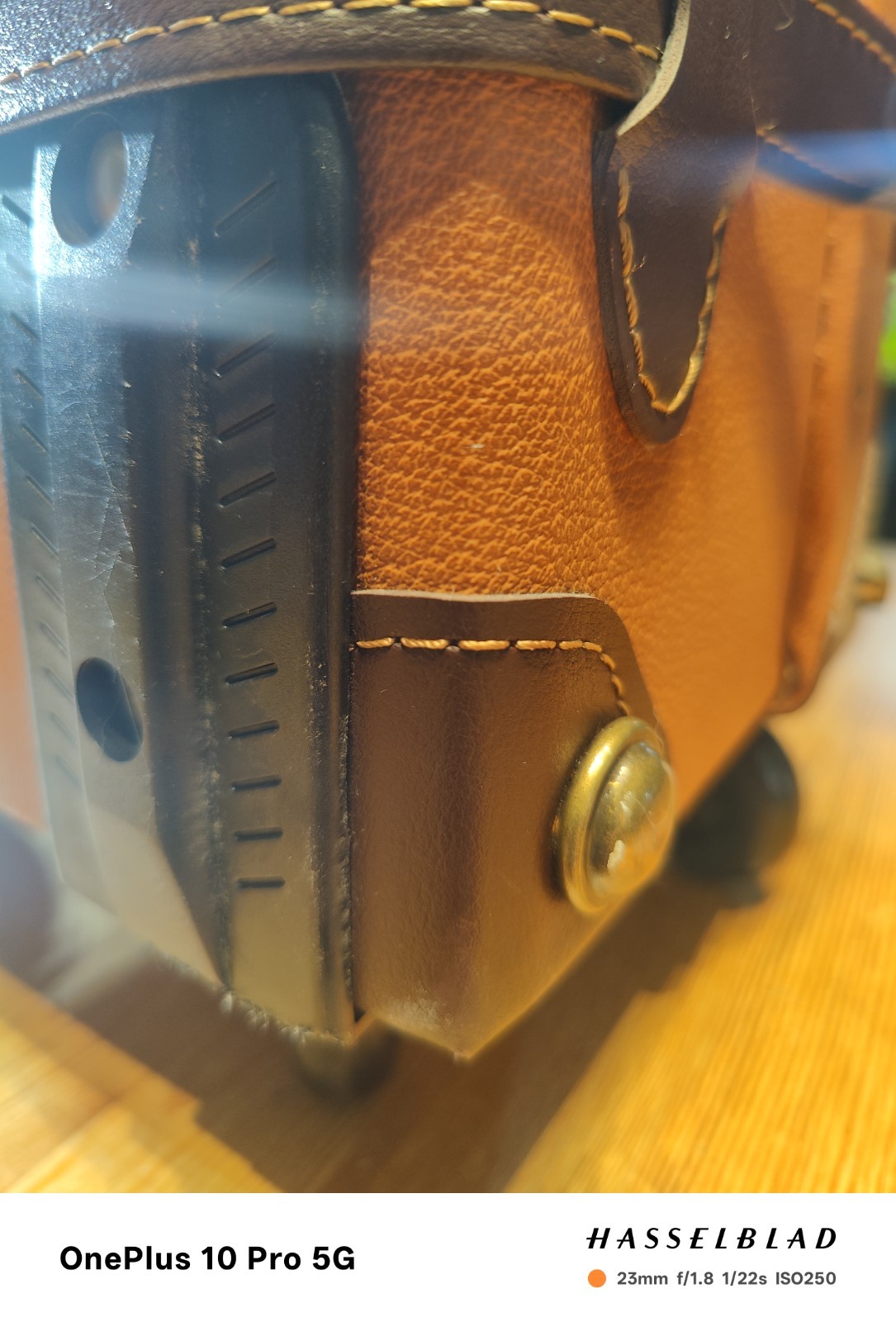 Brand Moierg TrolleyLuggage Vintage Suitcase X small Caramel &Brown