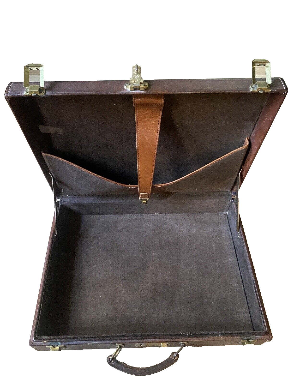 Mid-Century Dopp Belt Leather Briefcase