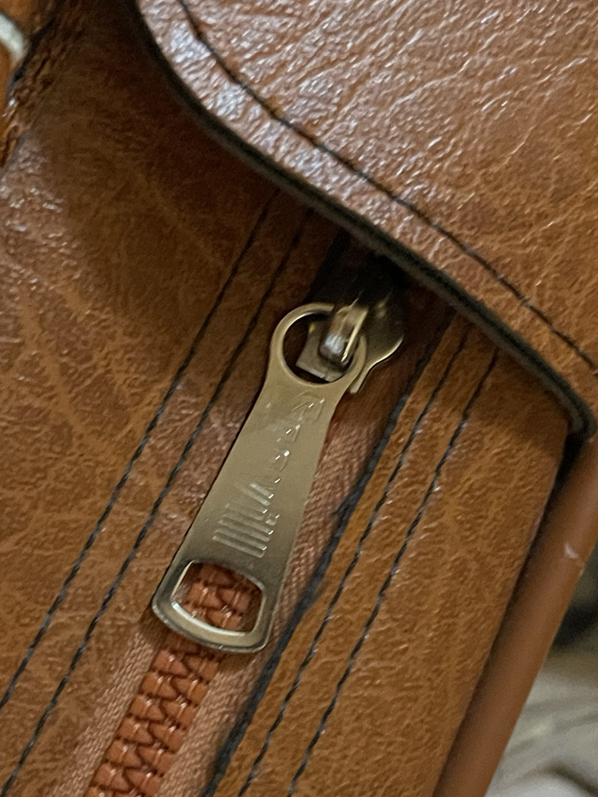 World Traveler Vintage Brown Luggage piece with PanAm tag