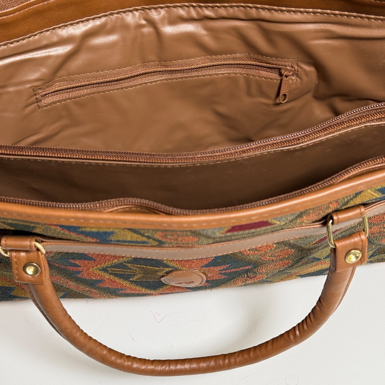 Capezio SOUTHWEST Tapestry Vintage 1990’s Travel Bag Carry On Luggage New