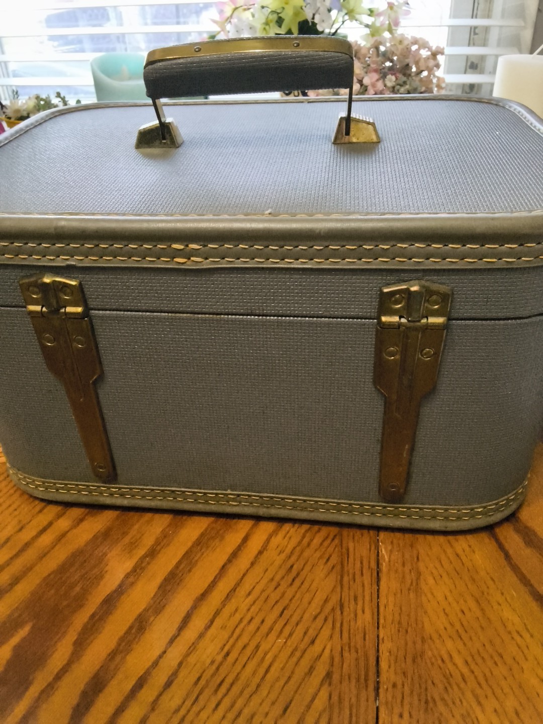 Authentic Vintage Lady Baltimore Vanity Case, Complete w/tray and key!! /A1
