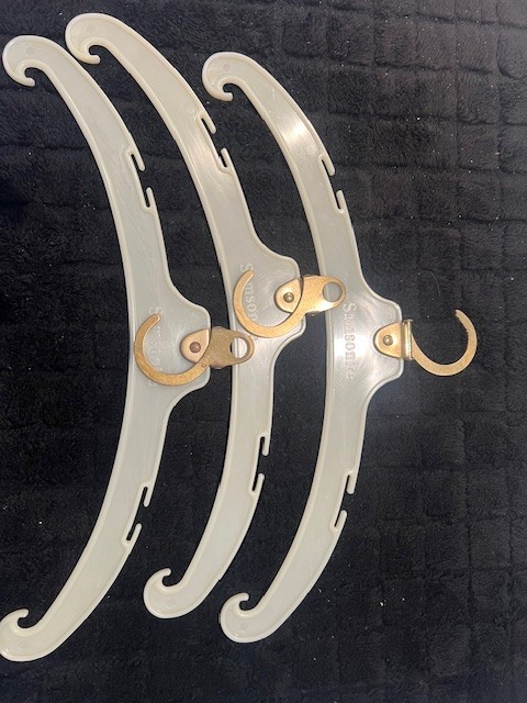 Samsonite Suit Case Hangers 1950’s – 3 pcs.
