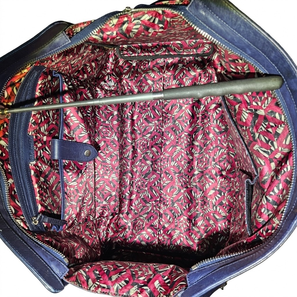 Ted Baker London Leather Travel Set: Bowler Bag, Grooming Kit/Tech Accessories