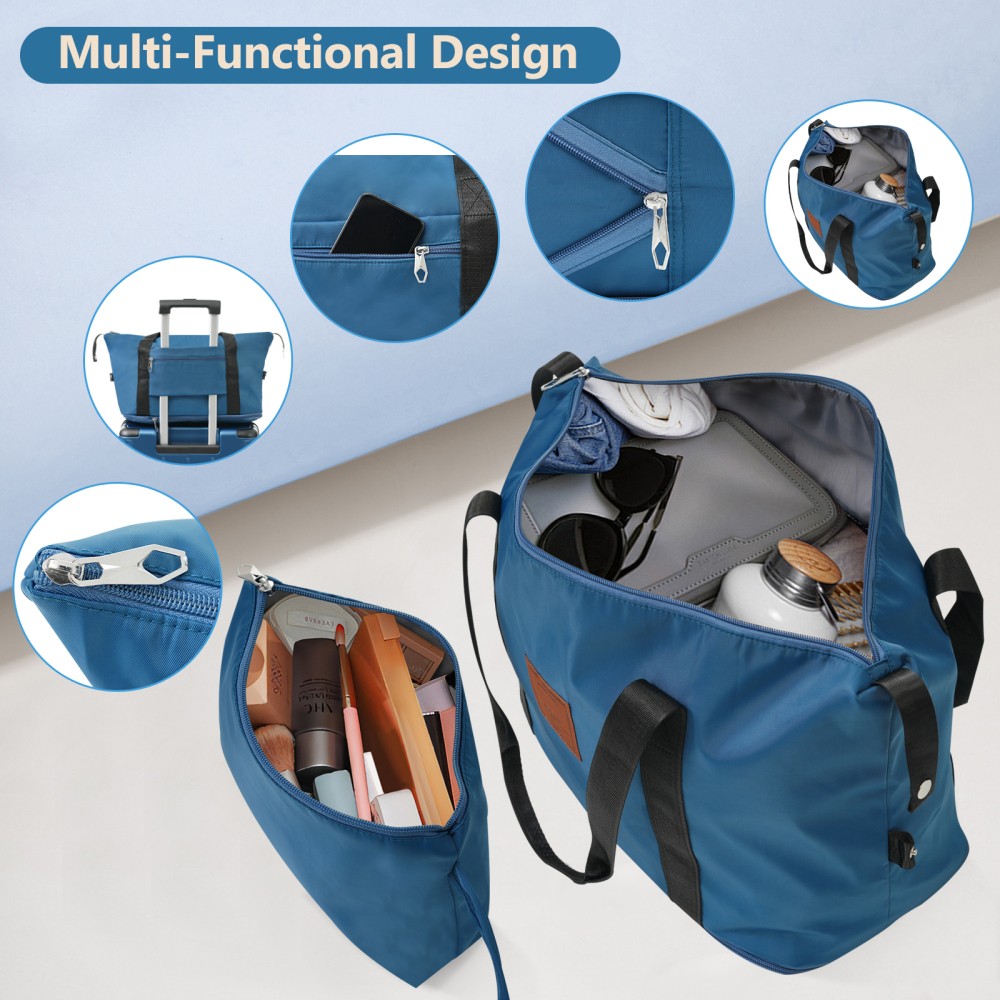 6 Piece Suitcase Set Expandable Lightweight Suitcases with Dual Wheels TSA Lock