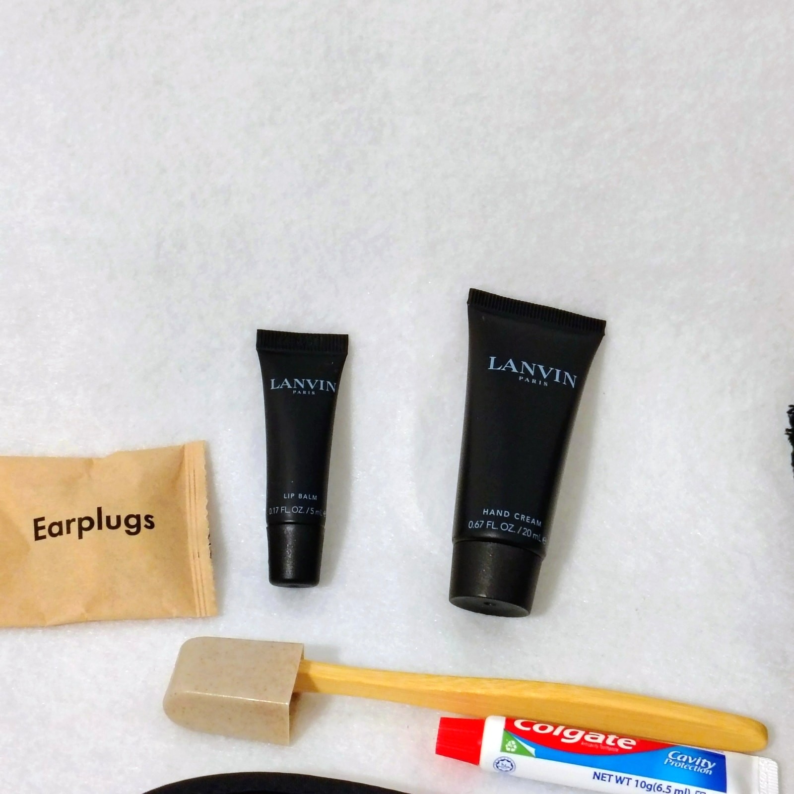 Lanvin Parfums Turkish Airlines Business Class Amenity Travel Toiletries Kit NEW