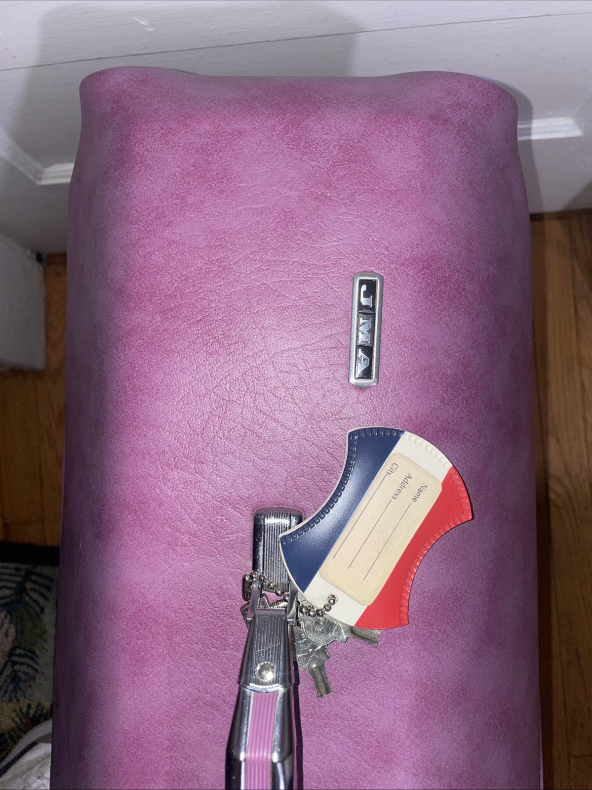 Pristine VTG 1960s AMERICAN TOURISTER ‘Duette’ Tiara Line Hardshell Garment Set