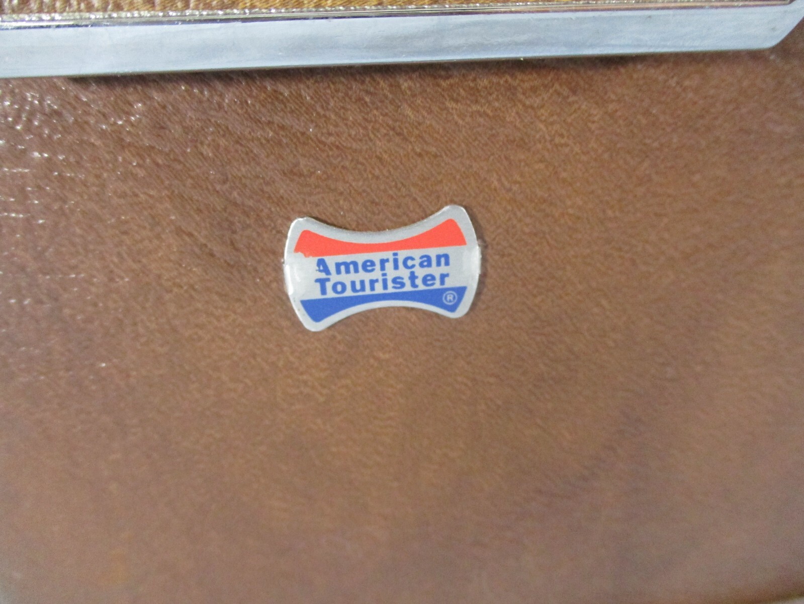 Vtg American Tourister Hard Shell Train Cosmetic Case Make Up Suitcase w/ Tray