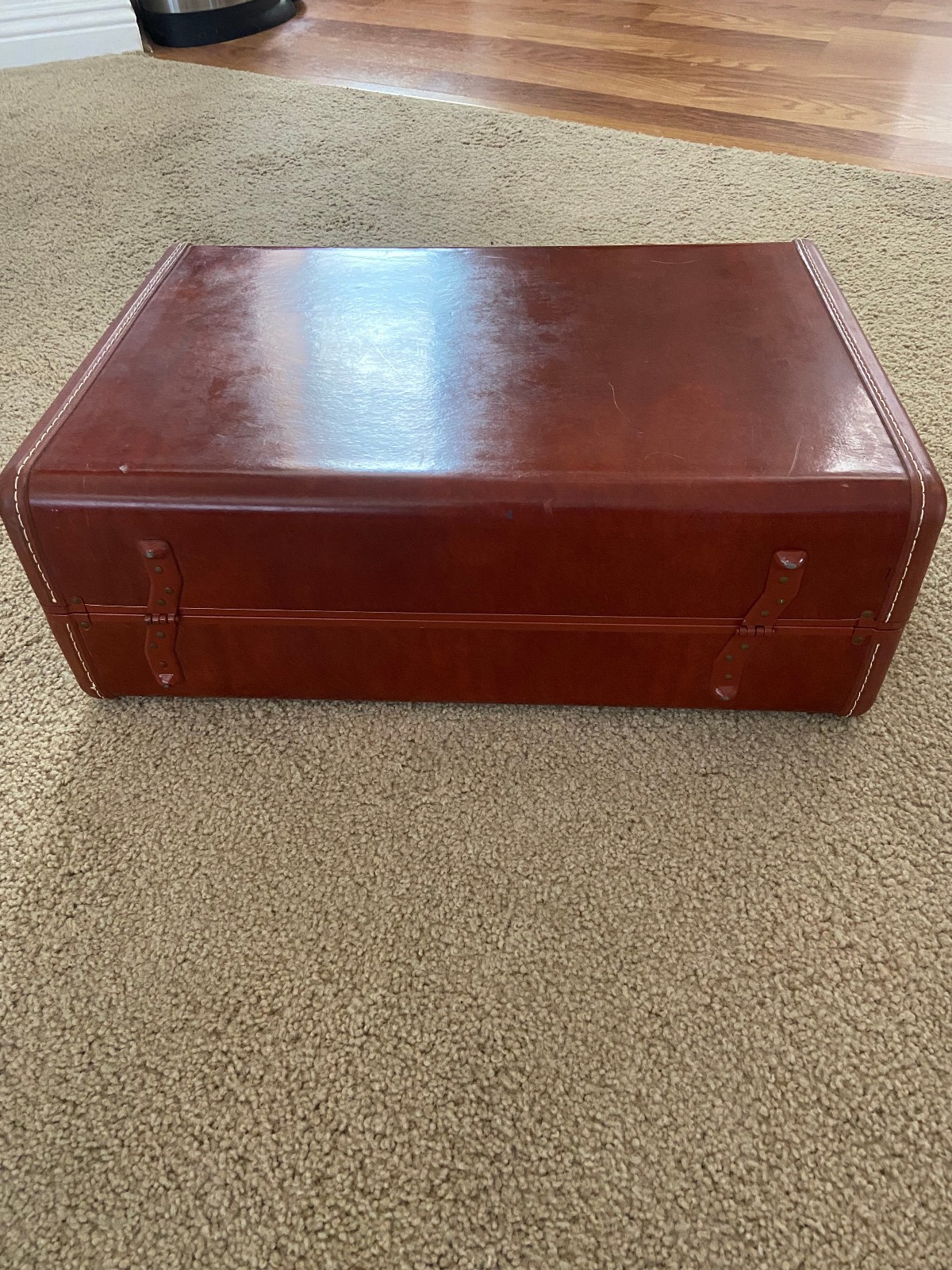 VTG Samsonite Shwayder Bros Suitcase Hard Shell 21″ Streamlight WITH KEY