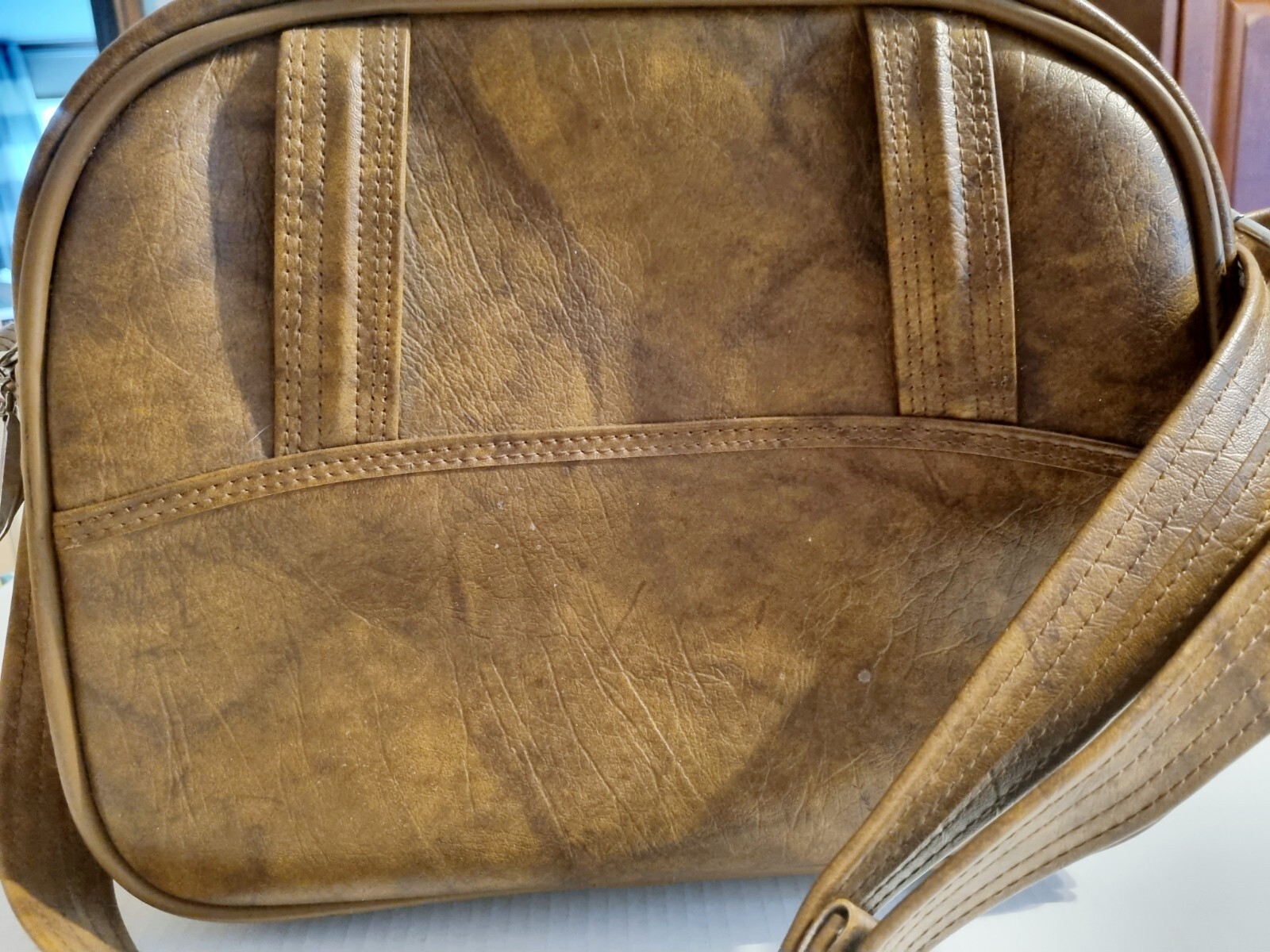 Vintage NWOT American Tourister Carry On Luggage Bag Locking Zipper 2 Keys