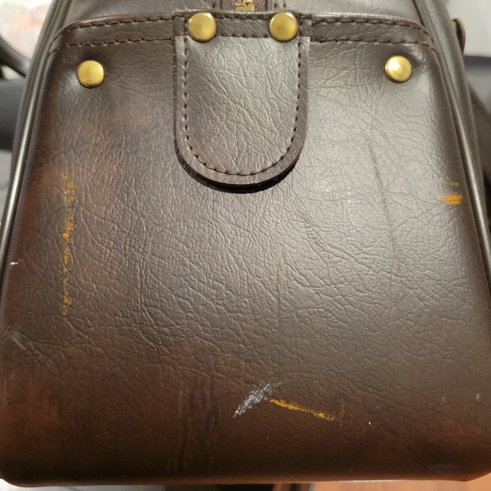 Vintage 1960 1970’s American Tourister Carry On Tote Overnight Luggage