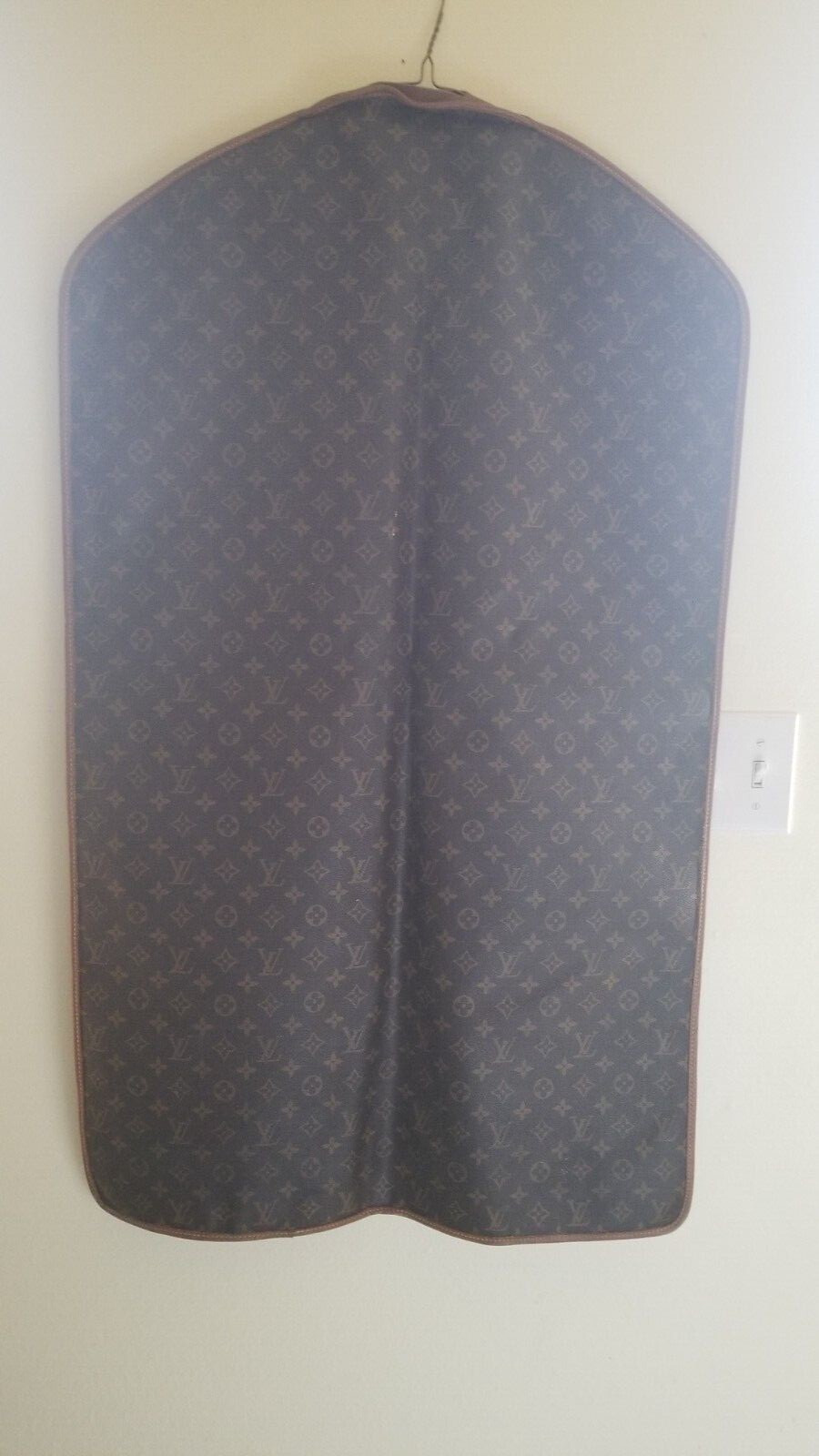 Louis Vuitton VINTAGE Garment Bag Monogram / Garment Carrier AUTHENTIC 1980s