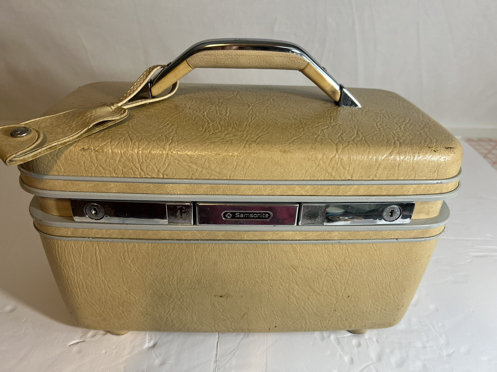 Samsonite Hard Side Cosmetic Case Yellow