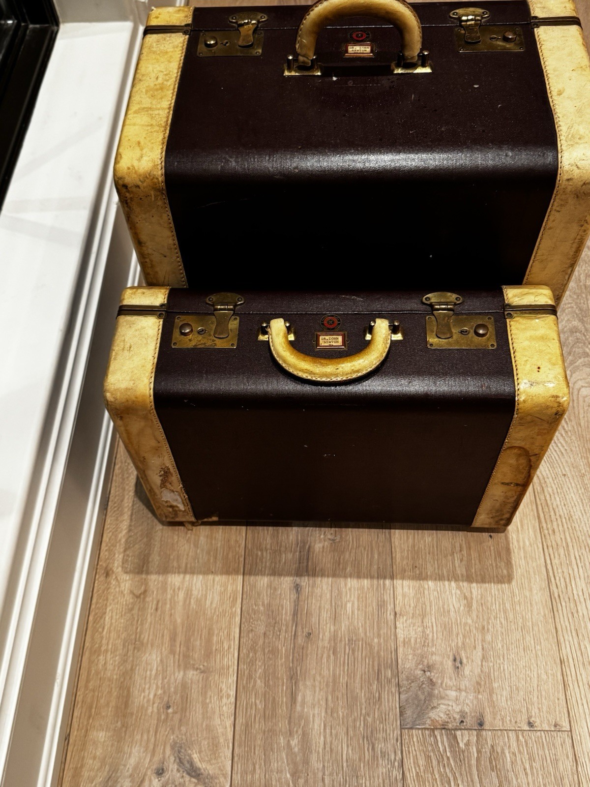 Two Vintage Suitcases Around -1950’s