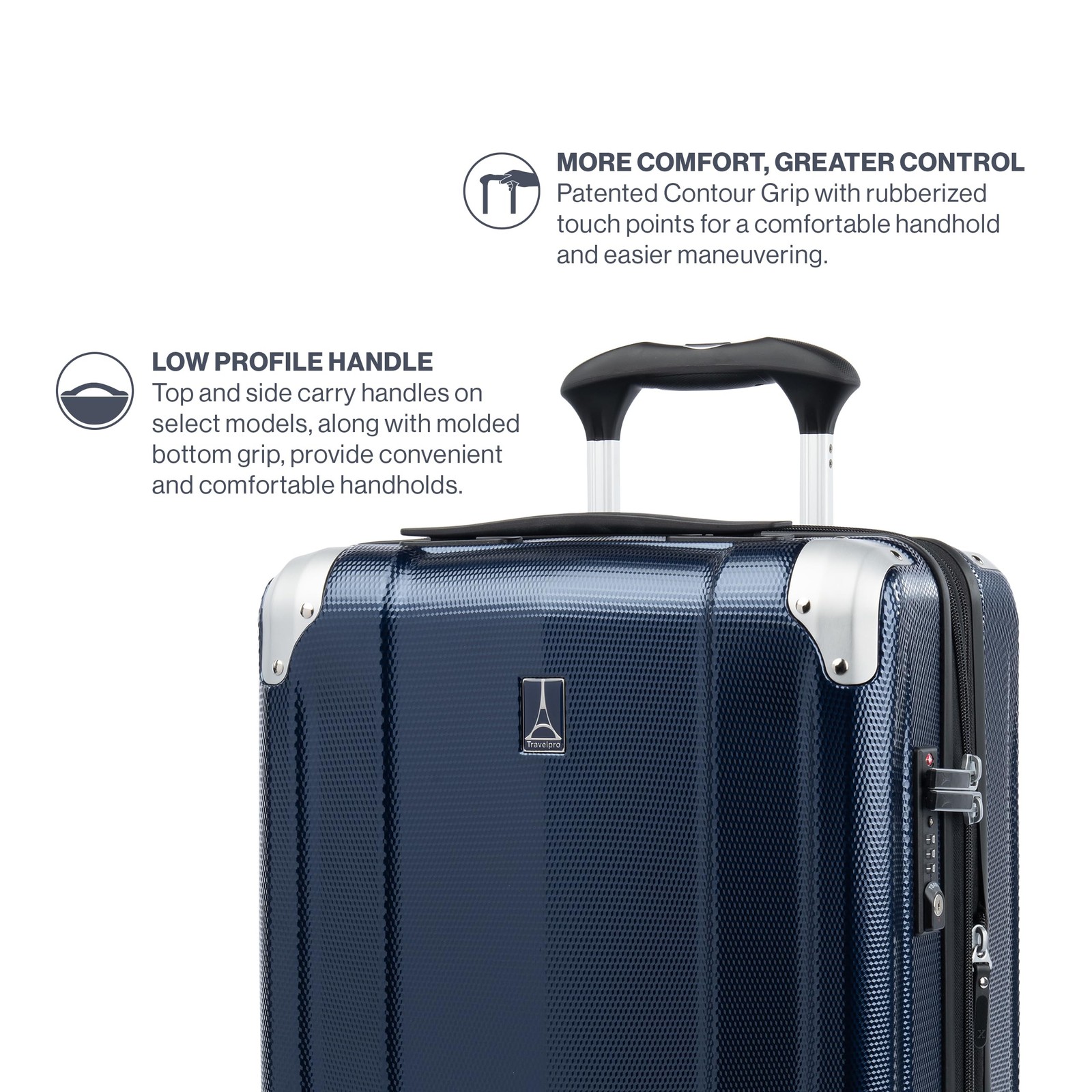 Travelpro Pathways 3 Hardside Expandable Luggage 8 Spinner Wheels Lightweight