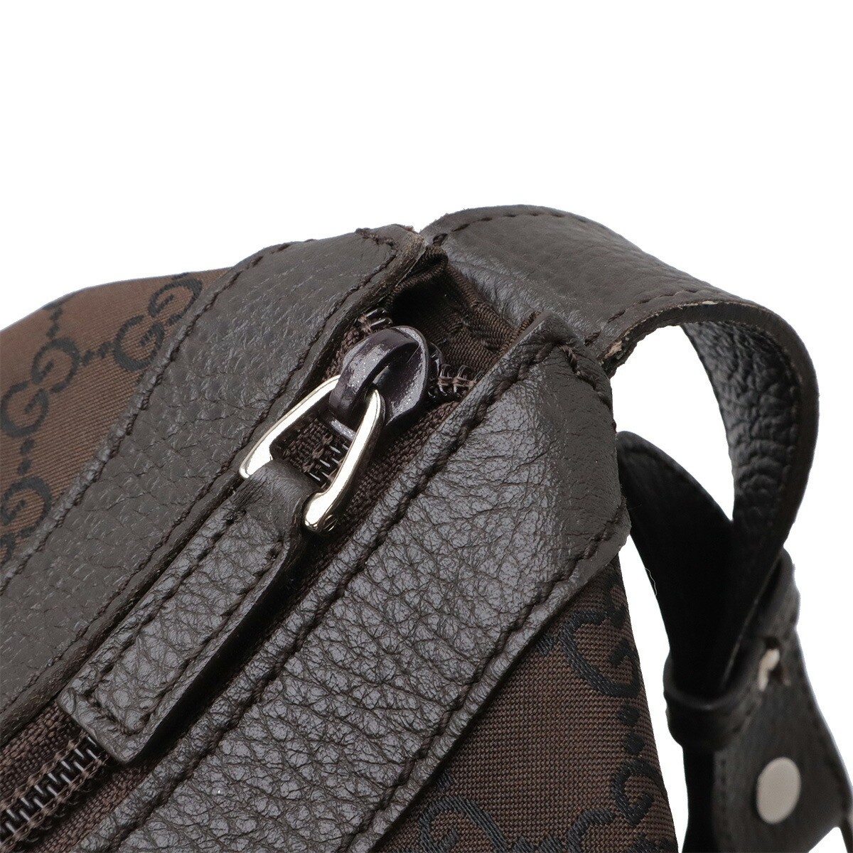 Gucci GG Nylon Leather 2way Travel Bag – DUTY FREE