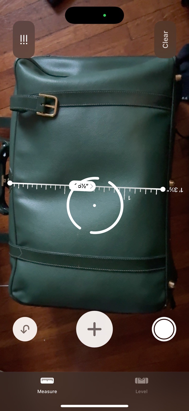 Vintage Green Gucci Luggage Suitcase — Excellent Condition