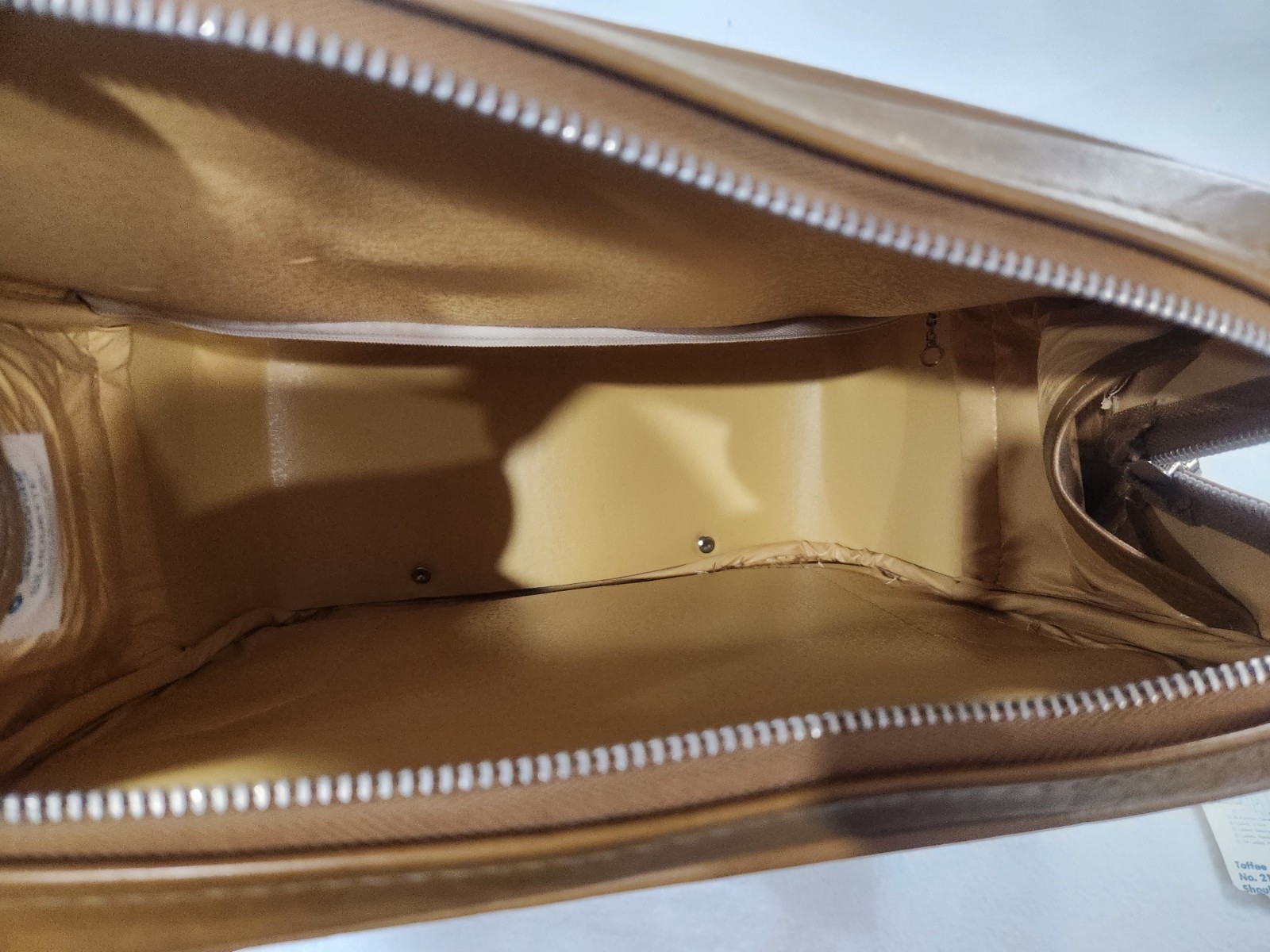 Vintage SAMSONITE Ladies Silhouette No. 213615 Toffee Shoulder Tote Bag