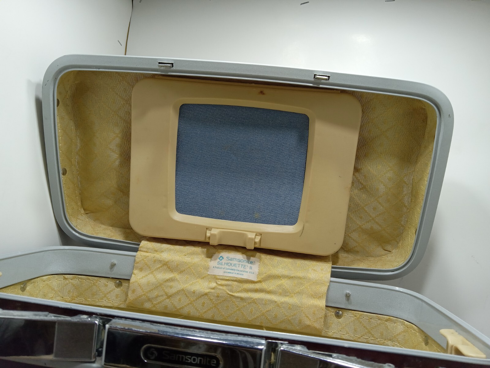 Vintage samsonite luggage carry on Or Just Going To Grandmas Suitcase