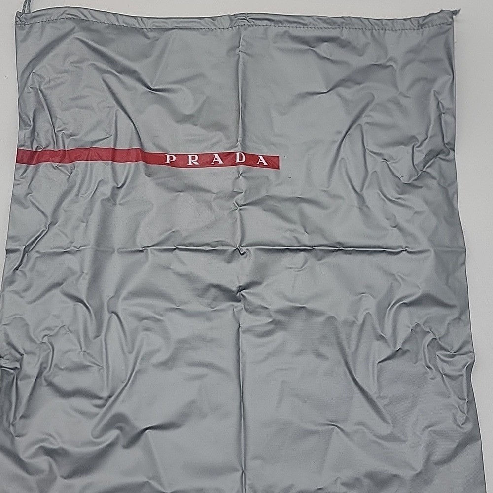 Large Genuine Prada Dust Travel Bag w/ Drawstring 17″x17″ Brand New/Never Used!