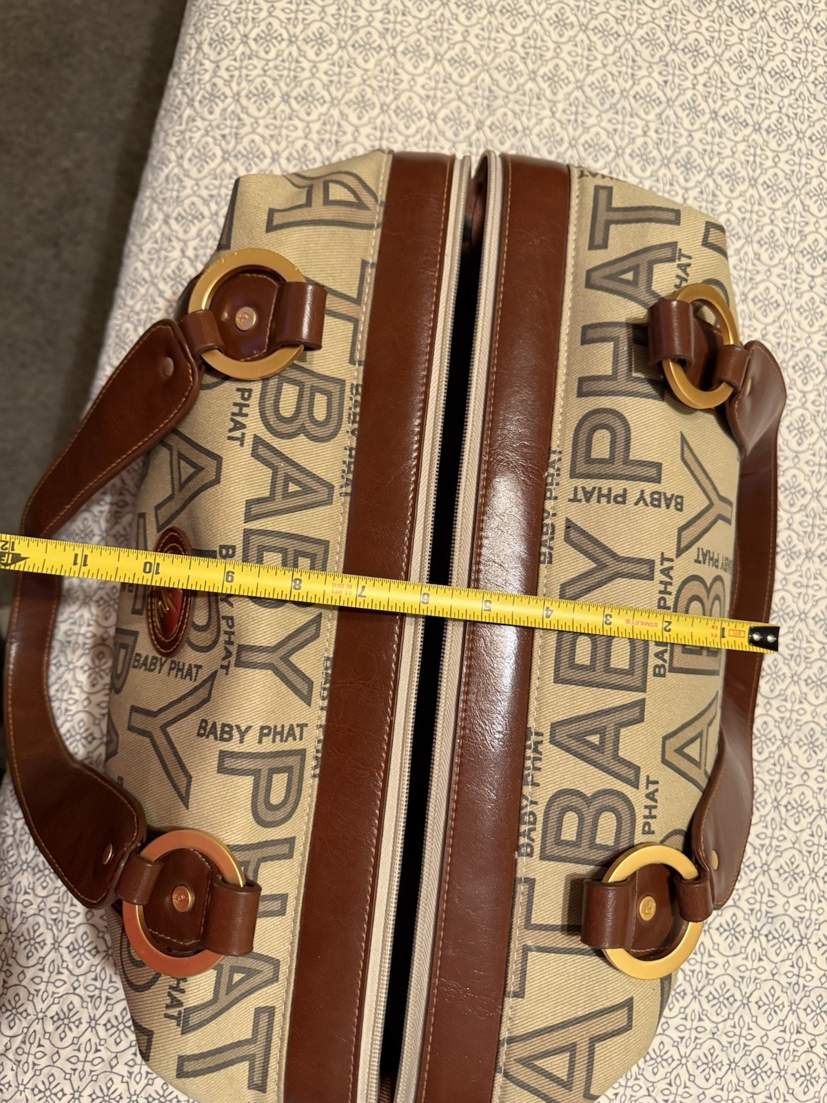 Vintage Baby Phat Duffel/travel Bag Early 2000s