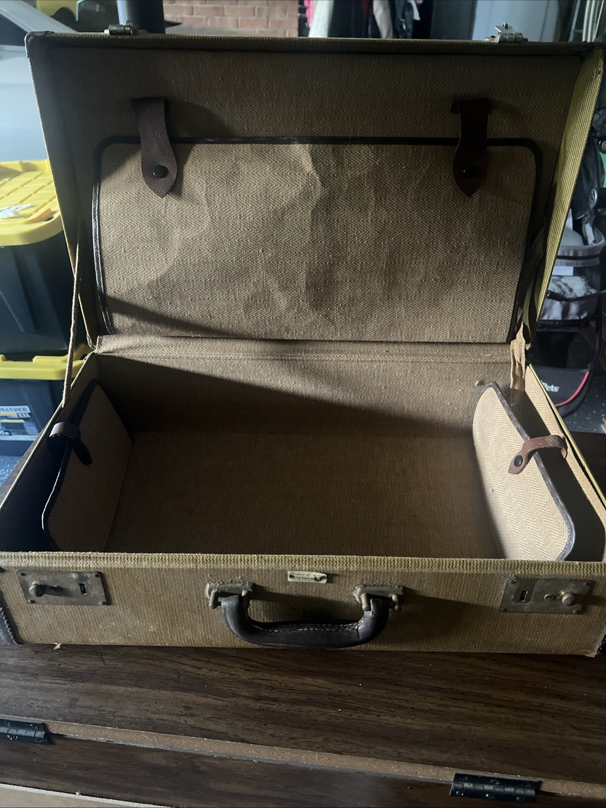 Vintage Warren Suitcase For Travel