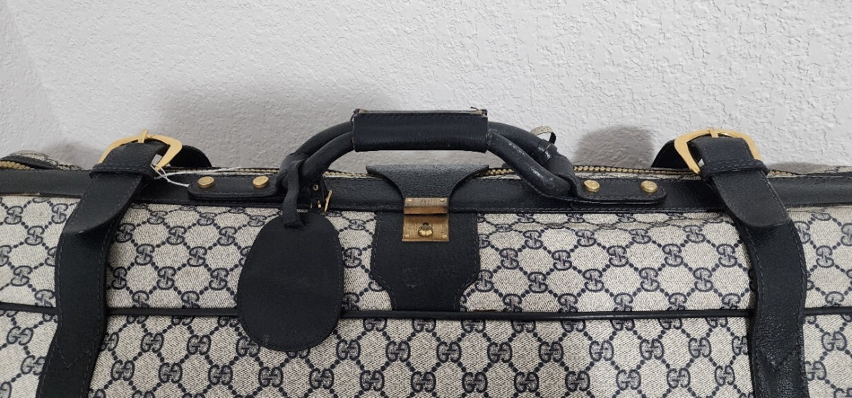Vintage Gucci Travel Luggage – Circa 1970s-80s – Authentic & Classic