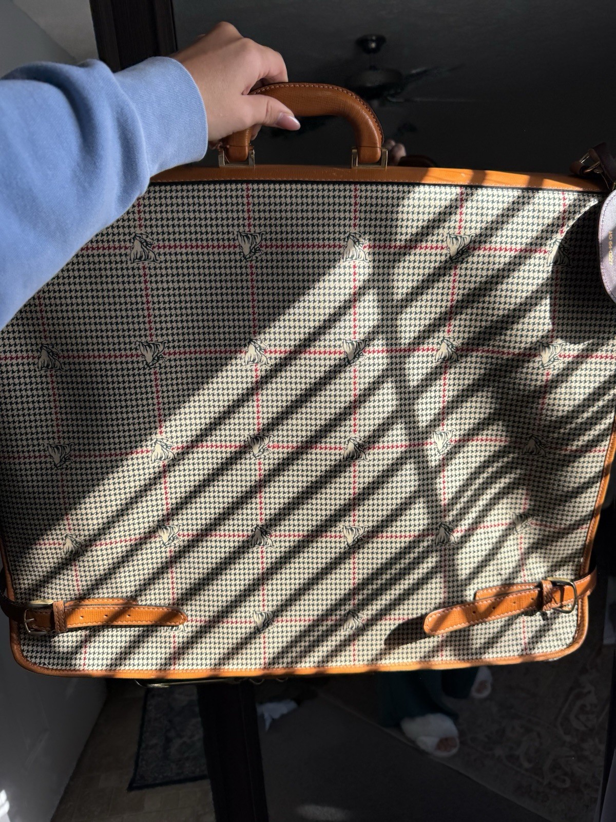 Vintage Mark Cross Garment Bag