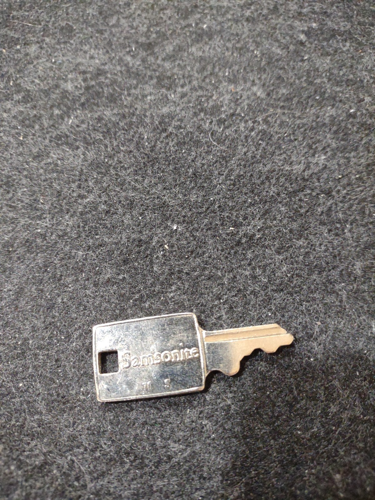 Vintage Replacement Samsonite Luggage Suitcase Key 70 S