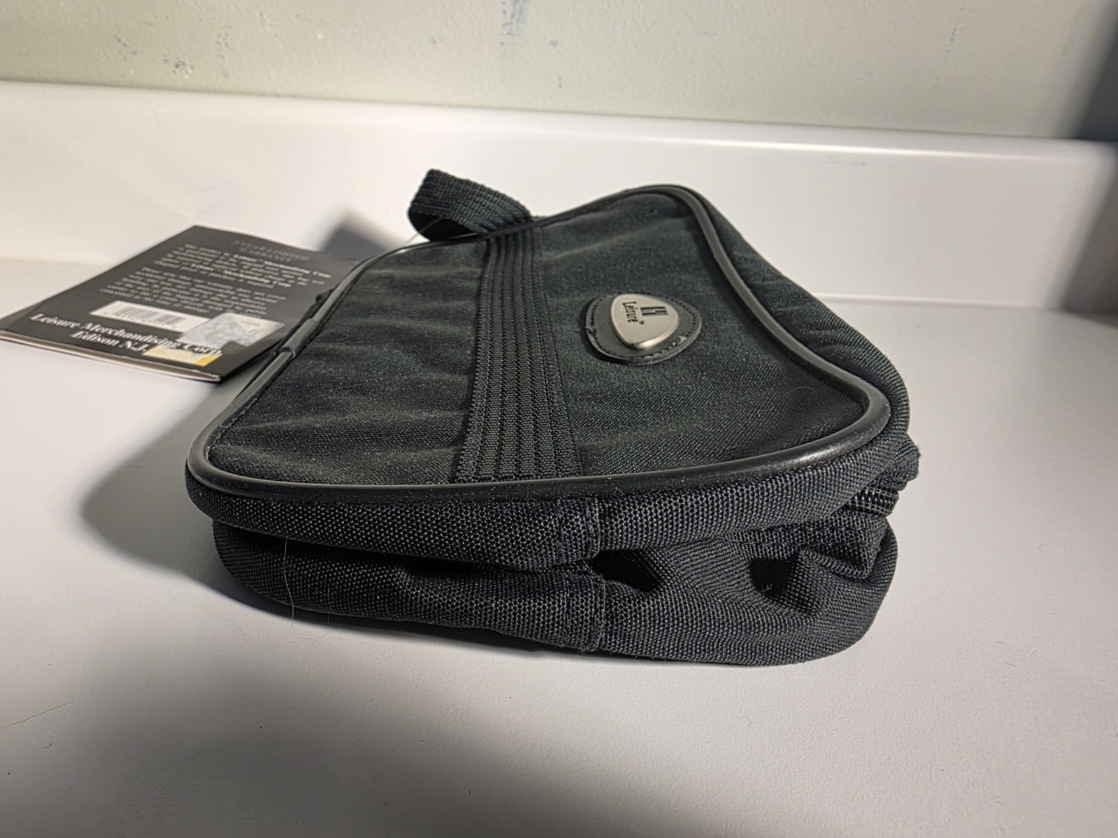 Vintage Leisure Luggage Toiletry Bag Shave Kit Caravan Style 6300 New With Tags
