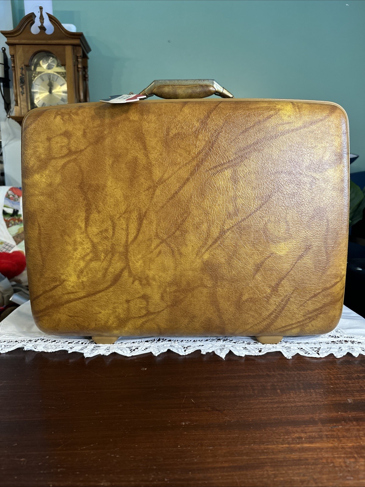 Vintage Palomino American Tourister Hardshell Suitcase Luggage Escort MCM 20×15