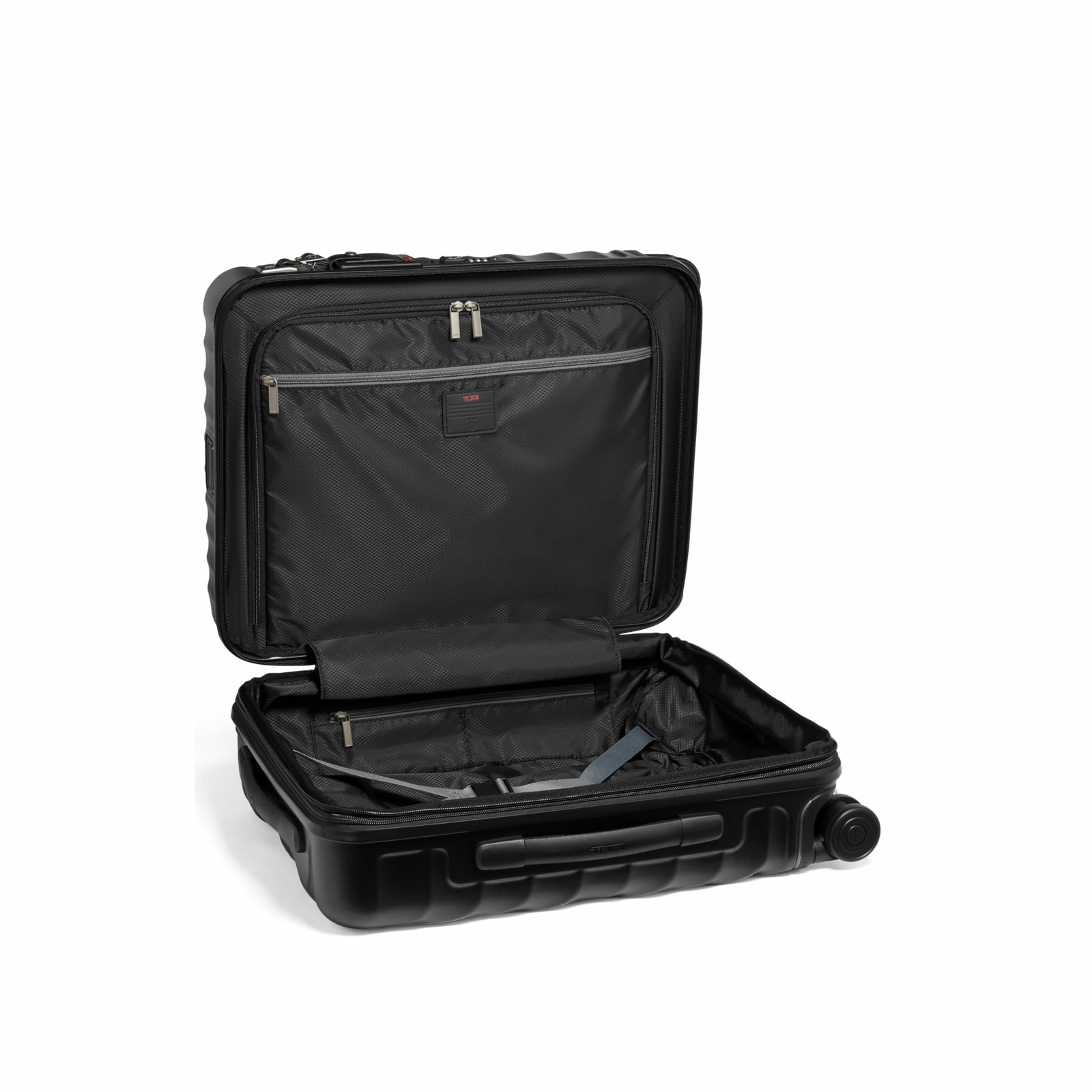 TUMI 19 Degree Continental Expandable 4-Wheel Carry-On Bag Matte Black