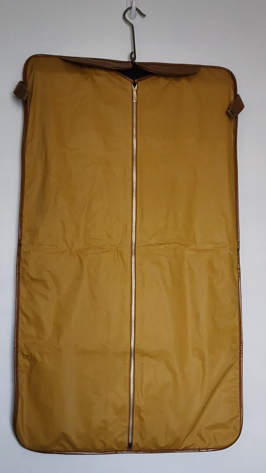 Vintage Garment Bag + 2 Metal Travel Hangers Action Pak By Samsonite 70’s