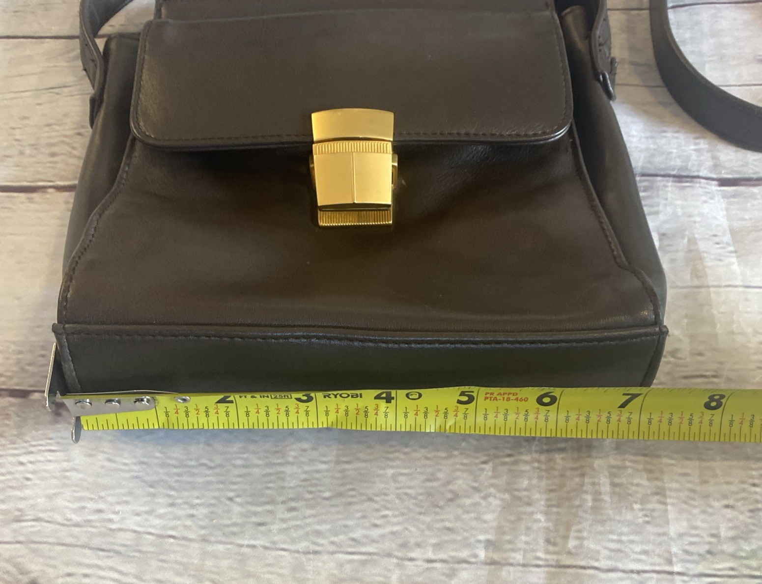 Vintage Samsonite Crossbody Bag Travel Unisex Locking Zipper Brown Buckle Lined
