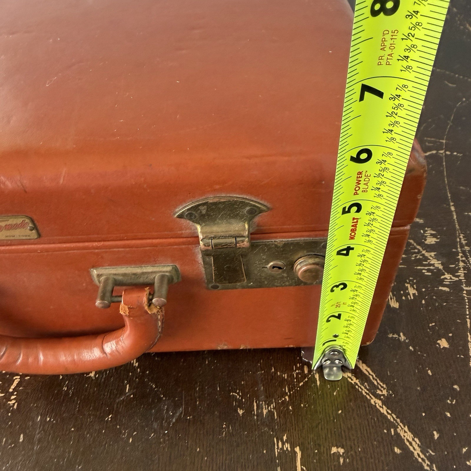 Vintage Trip-Mode Traveling Case 13x10x5