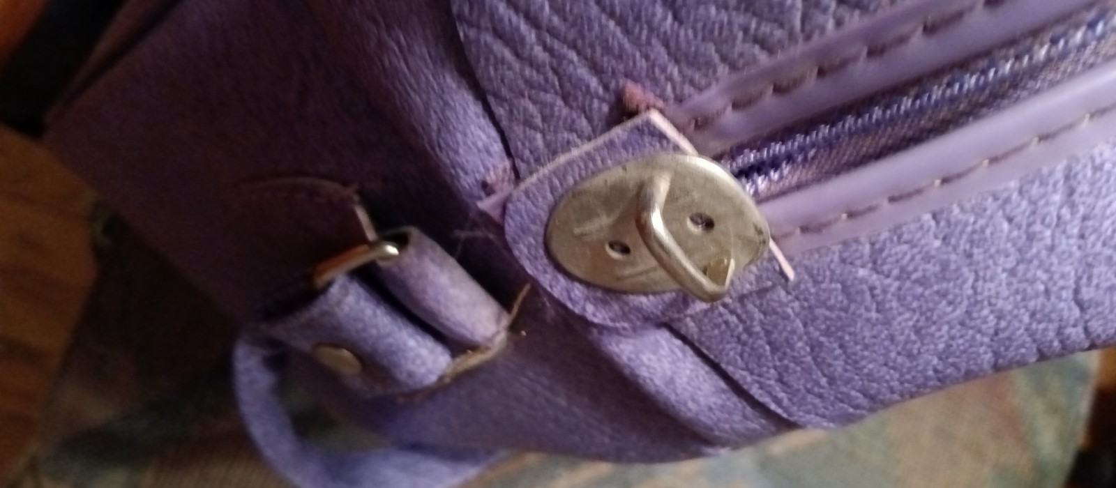 JCPenney Carry-On Luggage NWOT Rare Purple