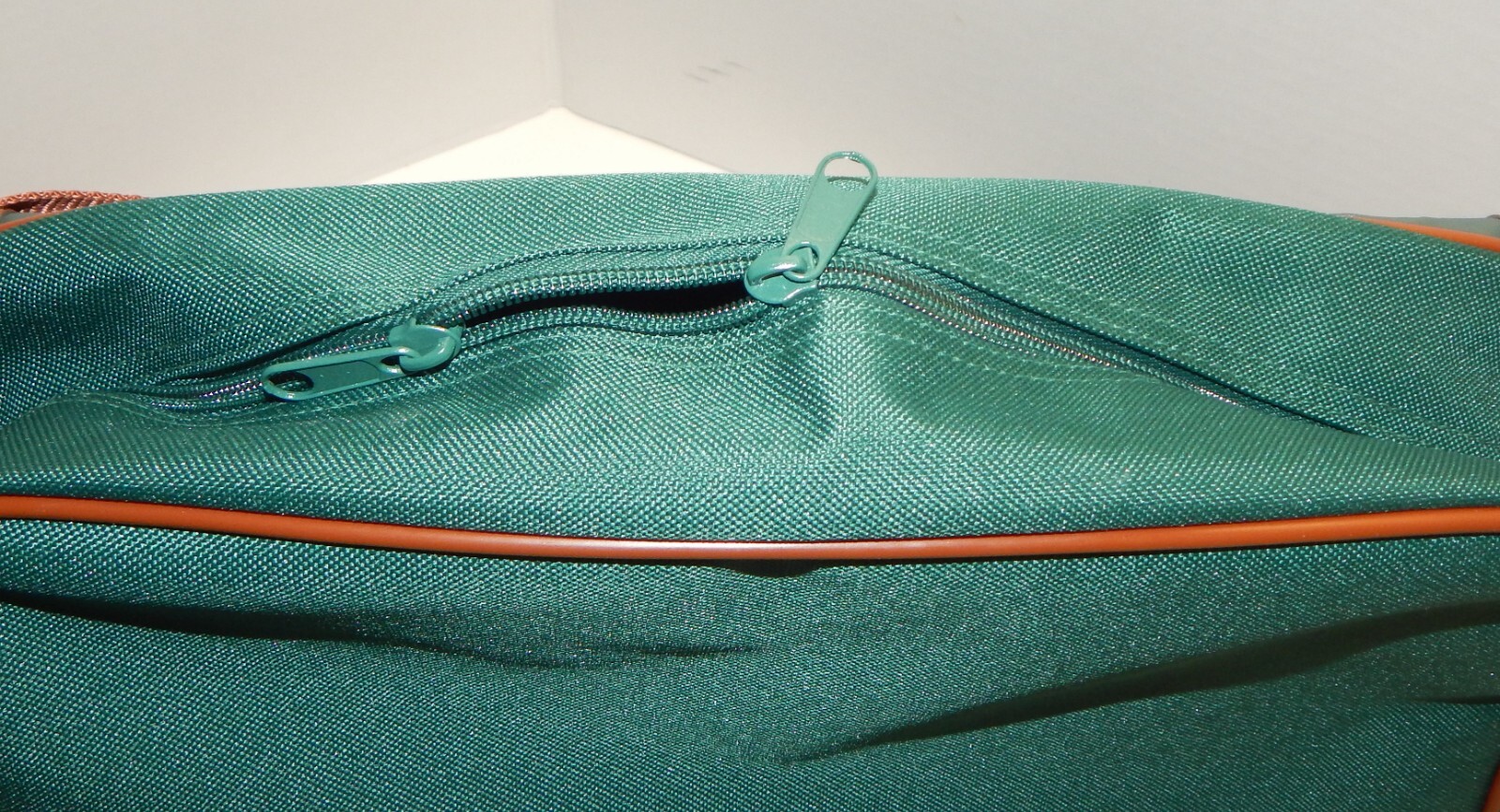 Ralph Lauren Polo Pony Large Green Canvas Carry On Messenger Laptop Bag
