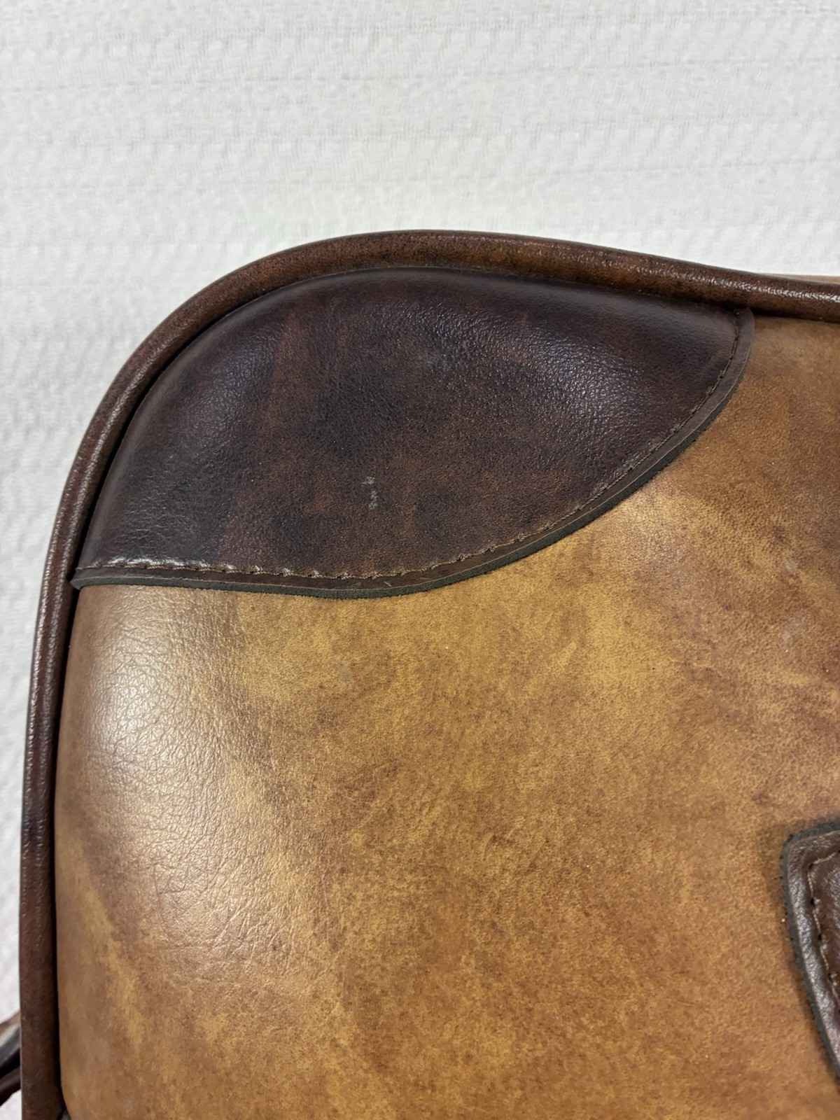Carry On Luggage Vintage Airways Industries Brown Leather Shoulder Bag