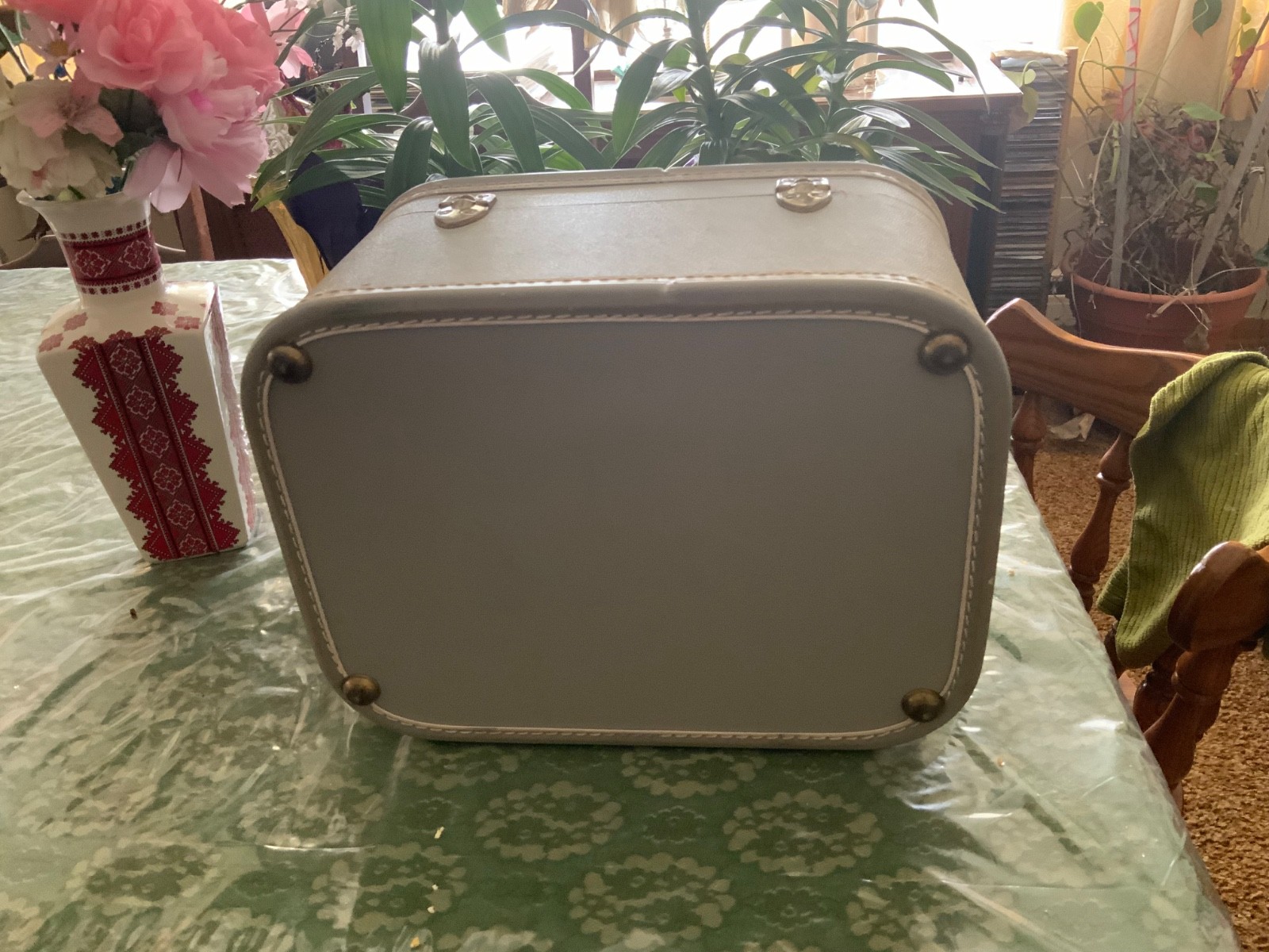 Vintage 1940’s Train Case Dolly Madison luggage Peekskill,NY