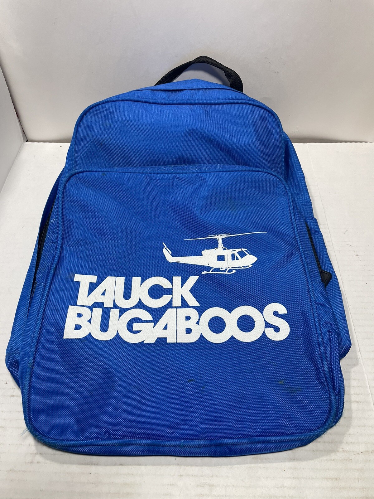 Vintage Tauck Bugaboos Carry On Bag Backpack Helicopter Tours
