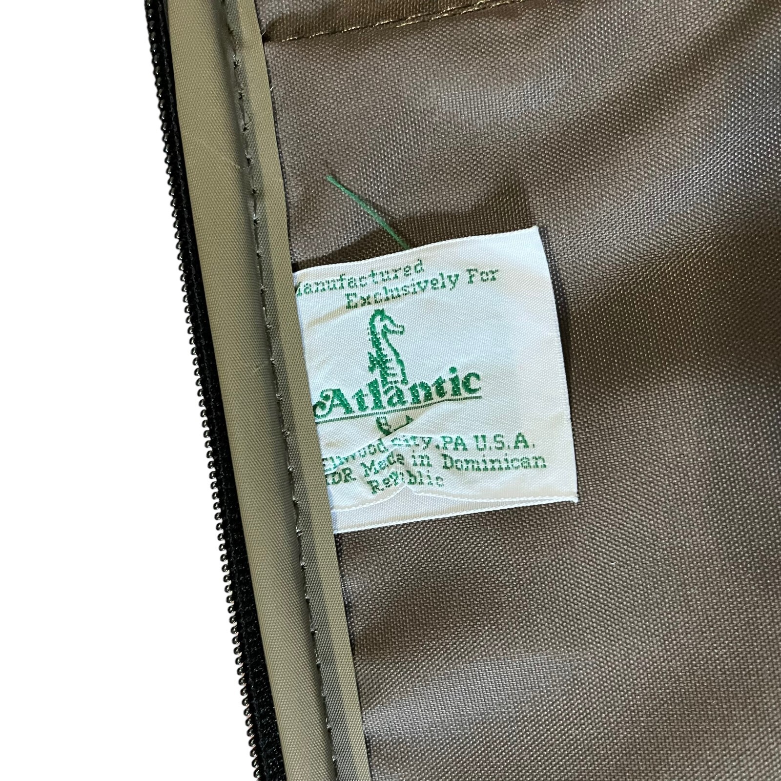 Vintage Retro Suitcase Atlantic Luggage Travel Duffle Hand Bag Carry On 7x13x21