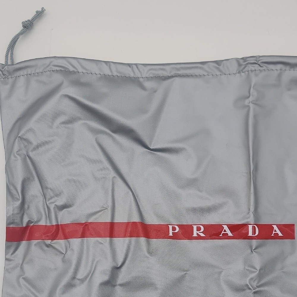 Large Genuine Prada Dust Travel Bag w/ Drawstring 17″x17″ Brand New/Never Used!