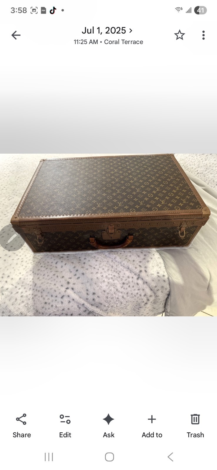 Louis Vuitton Suitcase