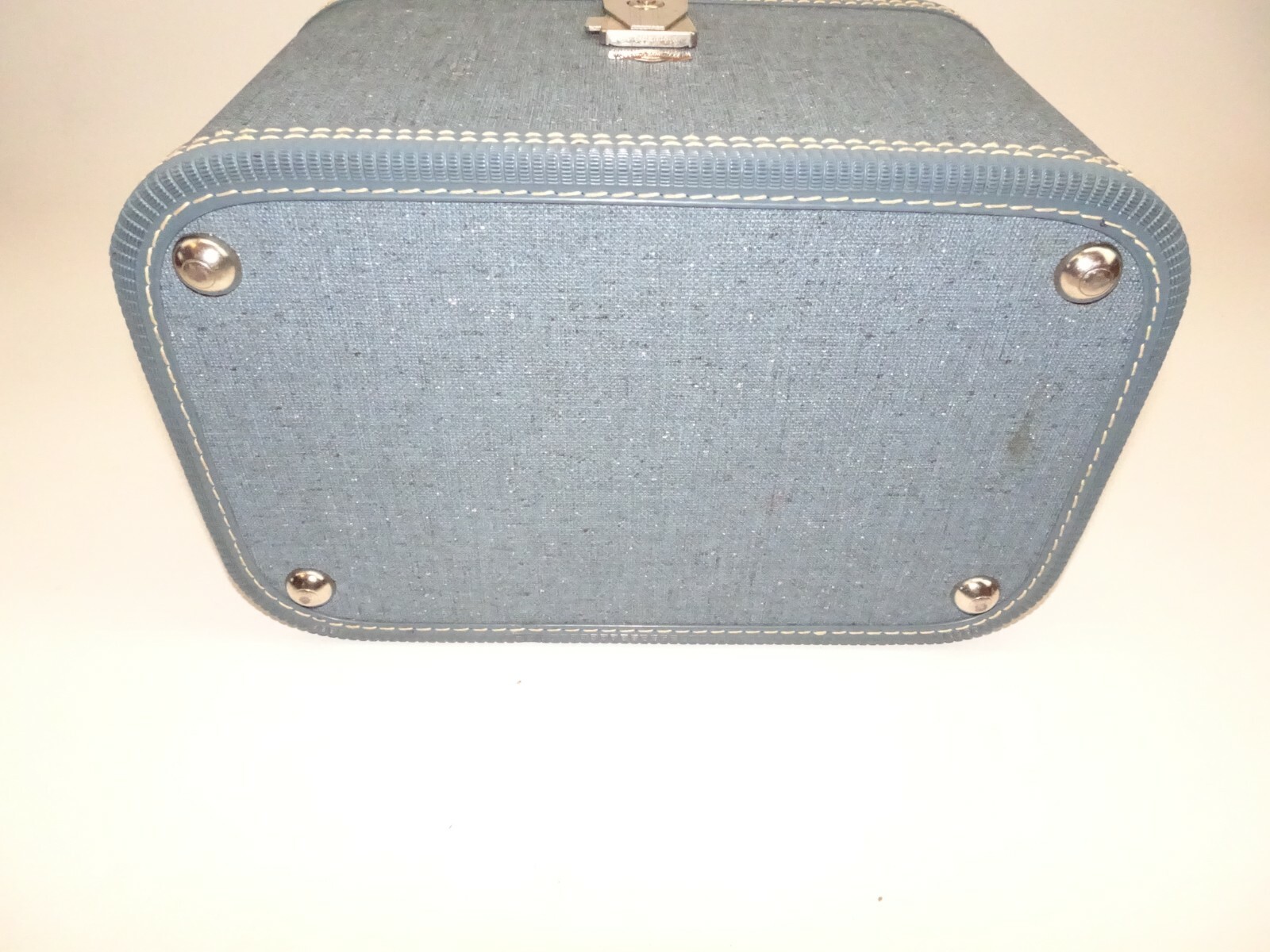 Marco Polo Suitcase Luggage Beauty Mirror Canvas Hardcase Makeup Travel Train