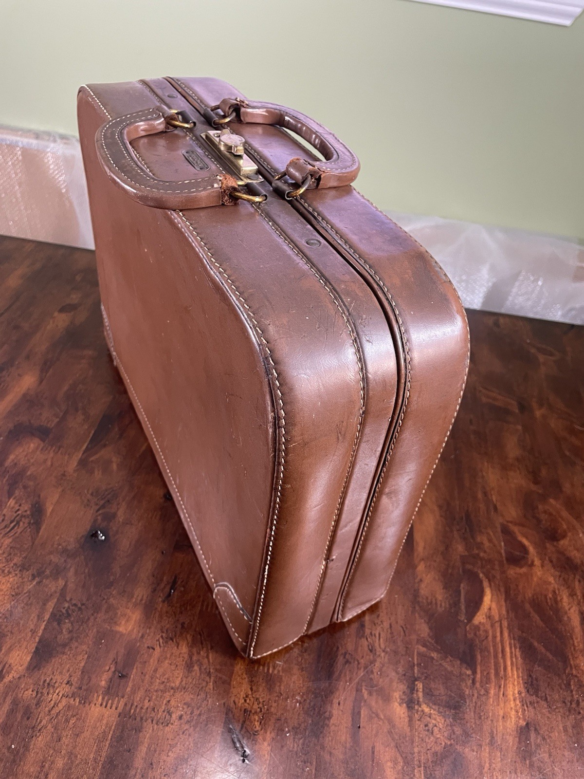 (Rare) Mid-Century SCHELL Snapak, Leather Luggage/Doctor’s~ Business Person Case