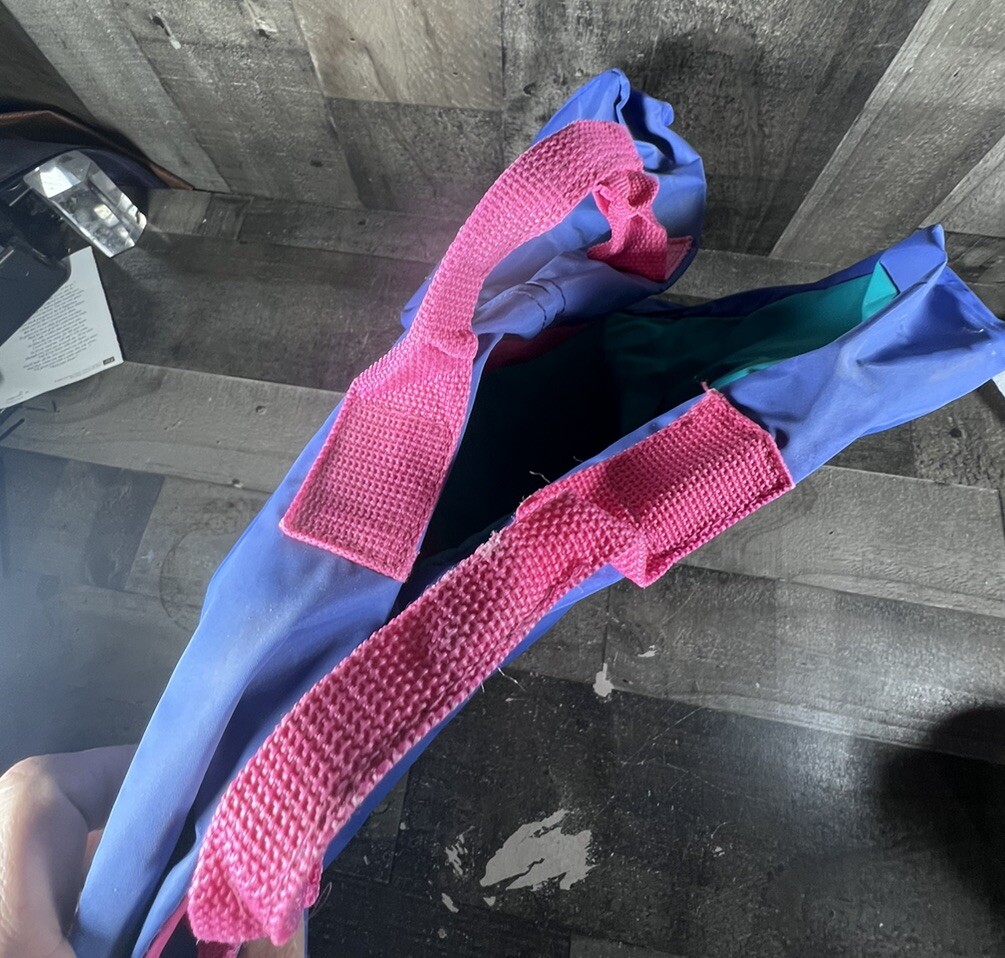 1980’s Pastel Pink Garment Coat Suit Bag As Seen On STRANGER THINGS