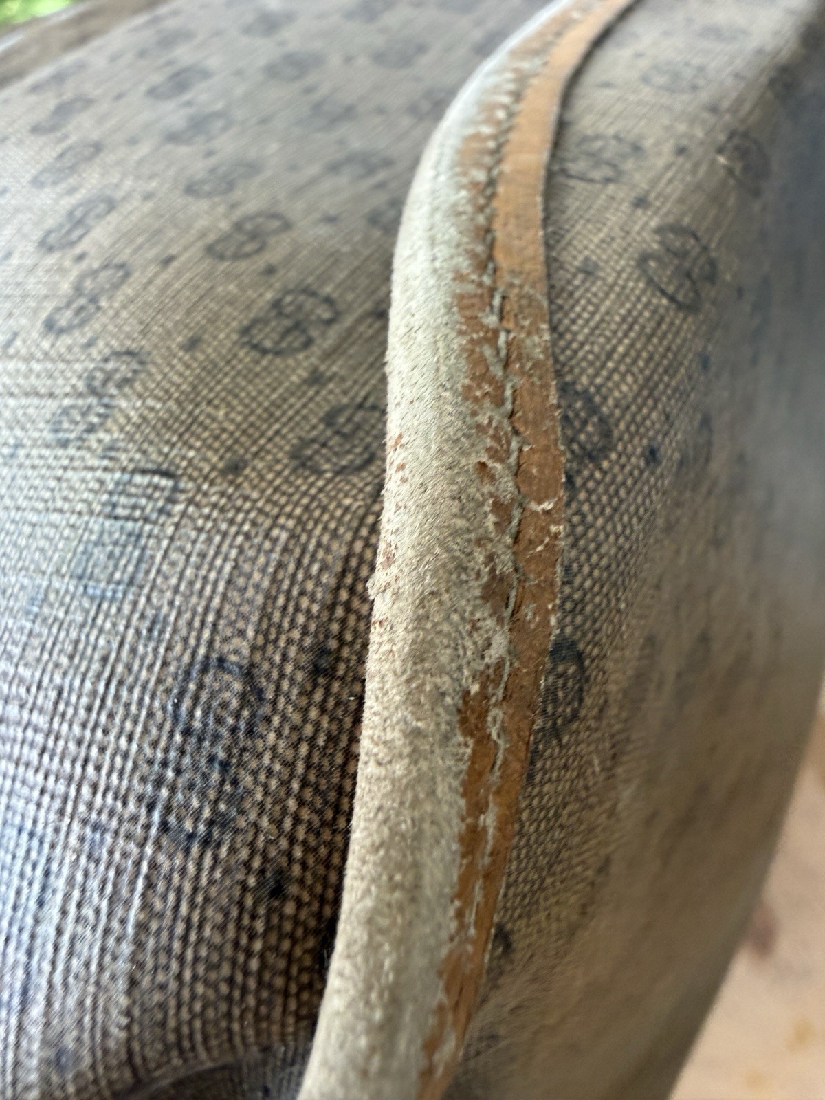 Vintage Gucci GG Monogram Soft Suitcase Canvas Luggage